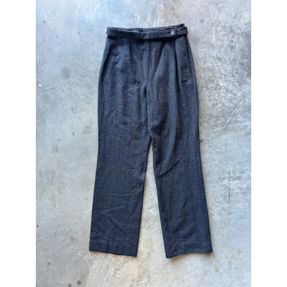 Laurel Dress Pants Women's Size 36 Gray Wool Blend RN 61891 - Picture 2 of 13